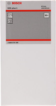 Bosch SDS plus-1 8มม. ชุด 50 ชิ้น.