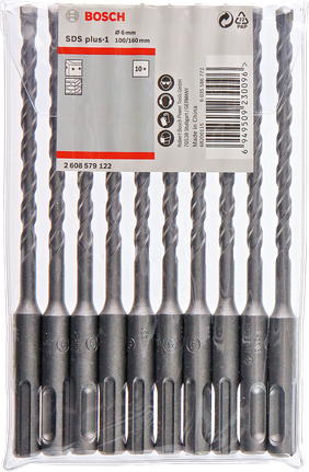 ชุดดอกสว่าน Bosch SDS plus-1 ขนาด 6มม.