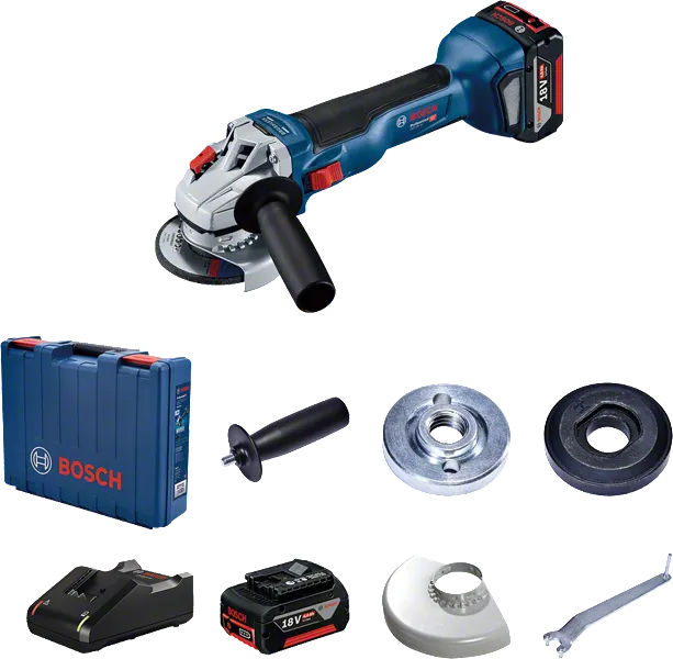 ชุดเครื่องเจียรไร้สาย Bosch GWS 18V-10.