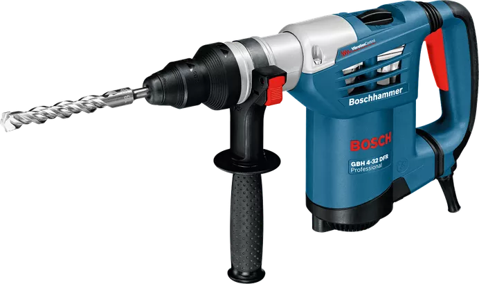 GBH 4-32 DFR สว่านโรตารี่ Bosch GBH 4-32 DFR พร้อมด้ามจับด้านข้าง