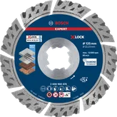ใบตัดเพชร Bosch EXPERT MultiMaterial X-LOCK 125 มม.
