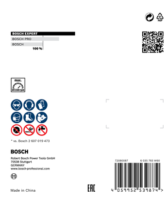 EXPERT Hard Ceramic ใบตัดเพชร Bosch 76 มม.