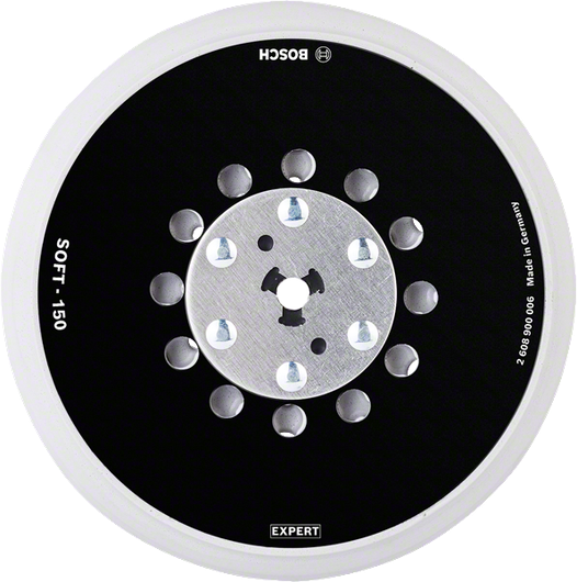 แผ่นขัด Bosch EXPERT หลายรู แบบนุ่ม 150 มม.