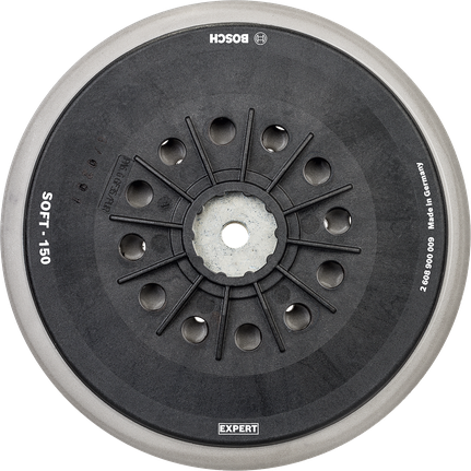 แผ่นขัด Bosch EXPERT หลายรู แบบนุ่ม 150 มม.