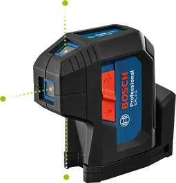 Bosch GPL 3 G เครื่องปรับระดับด้วยเลเซอร์แบบจุด ปรับระดับอัตโนมัติ.