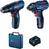 ชุดคอมโบ Bosch GSB 120-Li + GDR 120-Li พร้อมกล่อง
