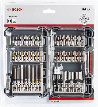 ชุดไขควง Bosch Extra Hard 44 ชิ้น.
