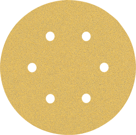 กระดาษทรายกลม Bosch EXPERT C470 150mm 80 กริท 6 รู.
