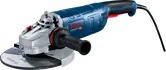 เครื่องเจียรไฟฟ้า Bosch GWS 24 พร้อมด้ามจับที่ถูกหลักสรีรศาสตร์.