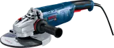 เครื่องเจียรไฟฟ้า Bosch GWS 24 พร้อมด้ามจับที่ถูกหลักสรีรศาสตร์.