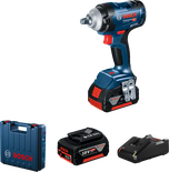 ประแจกระแทก Bosch GDS 18V-400 พร้อมแบตเตอรี่และเครื่องชาร์จ.