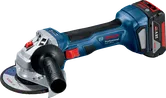 เครื่องเจียรไร้สาย Bosch GWS 180-LI พร้อมแบตเตอรี่ 18V 5.0Ah.