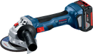 เครื่องเจียรไร้สาย Bosch GWS 180-LI พร้อมแบตเตอรี่ 18V 5.0Ah.
