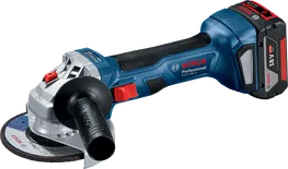 เครื่องเจียรไร้สาย Bosch GWS 180-LI พร้อมอุปกรณ์เสริม.