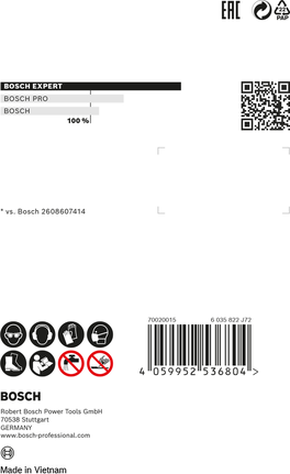 ล้อโลหะเพชร Bosch EXPERT 105×20/16 มม.