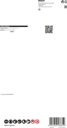 ใบตัดโลหะเพชร Bosch EXPERT 230 x 22.23 มม.