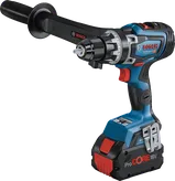 สว่านไร้สาย Bosch GSR 18V-150 C พร้อมด้ามจับด้านข้าง.