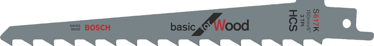 ใบเลื่อยตัดไม้ Bosch S617K.