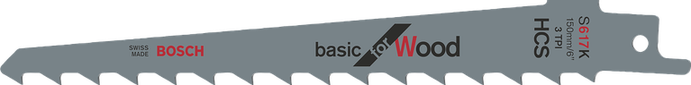 ใบเลื่อยตัดไม้ Bosch S617K.