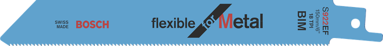 Bosch S922EF ใบเลื่อยวงเดือนแบบยืดหยุ่น สำหรับตัดโลหะ.