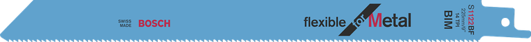 ใบเลื่อยวงเดือน Bosch Flexible สำหรับตัดโลหะ.