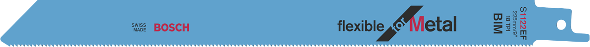 ใบเลื่อยวงเดือน Bosch Flexible สำหรับตัดโลหะ.
