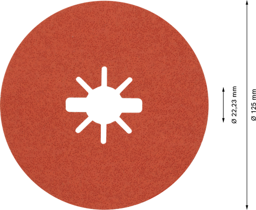 ใบตัดไฟเบอร์ Bosch EXPERT R782 X-LOCK 125 มม. เบอร์ 60.