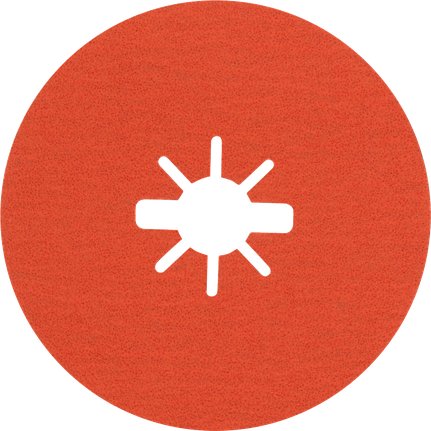 Bosch EXPERT R782 X-LOCK แผ่นใยขัด 125 มม. กรวด 80.