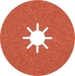 Bosch EXPERT R782 Prisma จานขัดไฟเบอร์เซรามิก 180 มม. G 36.