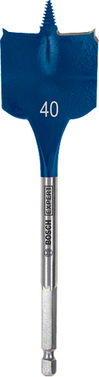ดอกสว่านเจาะไม้ Bosch EXPERT Self Cut Speed Spade ขนาด 40 มม.