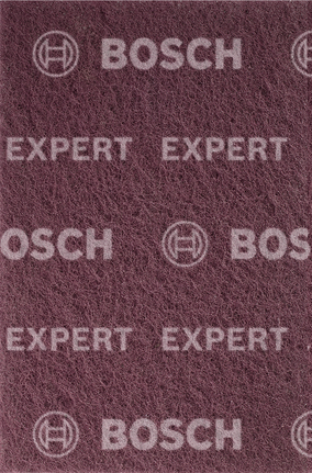 แผ่นขัดขนแกะ Bosch EXPERT N880 เนื้อละเอียดมาก สีแดงเลือดนก.