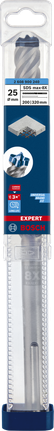 EXPERT SDS max-8X ดอกสว่านเจาะกระแทก 25 x 200 x 320 มม. EXPERT SDS max-8X ดอกสว่านเจาะกระแทก 25 x 200 x 320 มม.