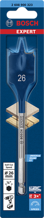 ดอกสว่าน Spade EXPERT Self Cut Speed 26 x 152 มม. ดอกสว่าน Spade EXPERT Self Cut Speed 26 x 152 มม.
