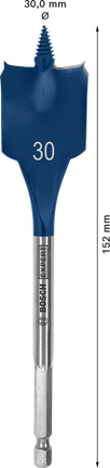 ดอกสว่าน Spade EXPERT Self Cut Speed 30 x 152 มม. ดอกสว่าน Spade EXPERT Self Cut Speed 30 x 152 มม.
