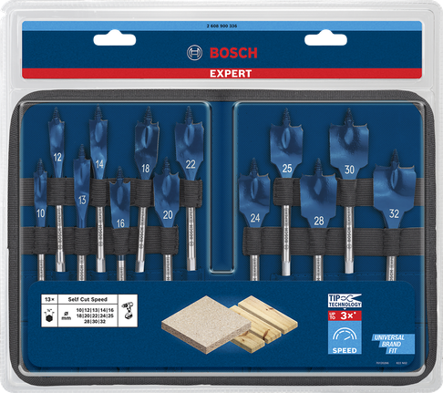 ชุดดอกสว่านเจาะปูน Bosch Expert Self Cut Speed 13 ชิ้น.