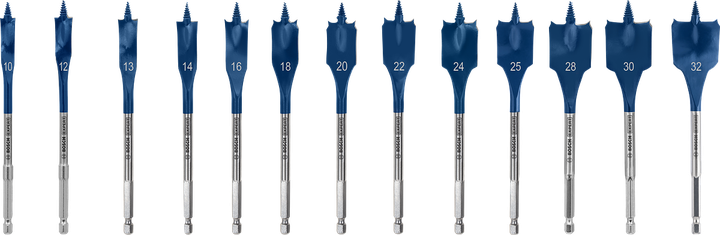 Object #200352662: 2608900336_bo_pro_u_f_1 ชุดดอกสว่านเจาะกระแทก Bosch EXPERT Self Cut Speed Spade จำนวน 13 ชิ้น