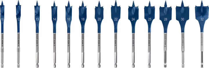 Object #200352662: 2608900336_bo_pro_u_f_1 ชุดดอกสว่านเจาะกระแทก Bosch EXPERT Self Cut Speed Spade จำนวน 13 ชิ้น