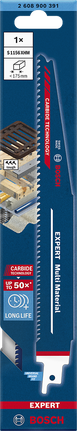 ใบเลื่อยตัดโลหะ Bosch EXPERT Multi Material S 1156 XHM 1 ชิ้น.