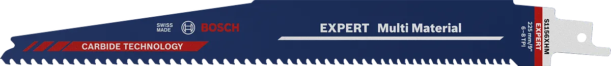 ใบเลื่อยตัดโลหะ Bosch EXPERT Multi Material 225มม.