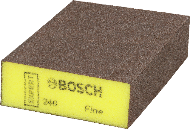 Bosch EXPERT S471 บล็อกขัดสีเหลืองละเอียด.