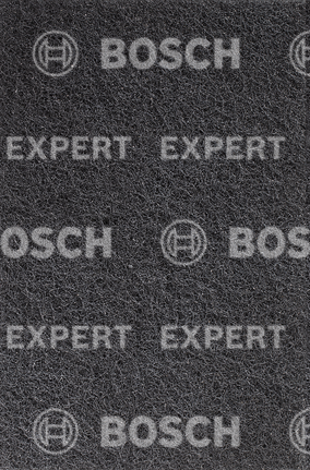 Bosch EXPERT N880 แผ่นขัดขนแกะขนาดกลาง S สีดำ สำหรับขัดมือ.