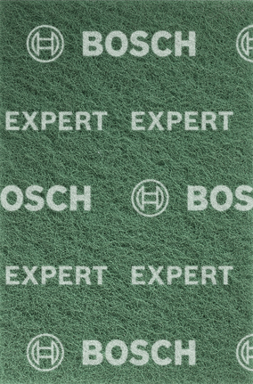 แผ่นขัดมือขนแกะสีเขียว Bosch EXPERT N880 เนื้อละเอียดมาก.
