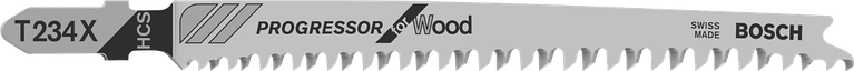 ใบเลื่อยจิ๊กซอว์ Bosch T234X Progressor สำหรับไม้.