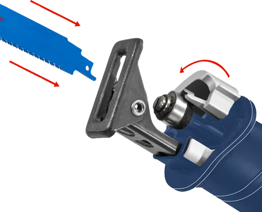 เลื่อยฉลุแบบใบเลื่อยแยกพร้อมสำหรับการติดตั้ง