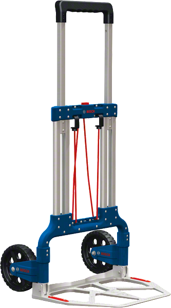 รถเข็นมือพับได้ Bosch Aluminium Caddy เพื่อความสะดวกในการเคลื่อนย้าย.