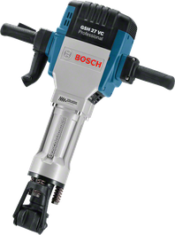 เครื่องตัดไฟรั่ว Bosch GSH 27 VC ที่มีพลังงานกระแทกสูง.