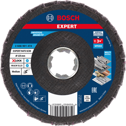 Bosch EXPERT N475 SCM X-LOCK ใบขนาดกลาง 125 มม.