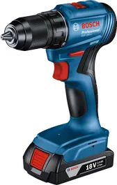 สว่านไร้สาย Bosch GSR 185-LI พร้อมแบตเตอรี่ 18V 2.0Ah.