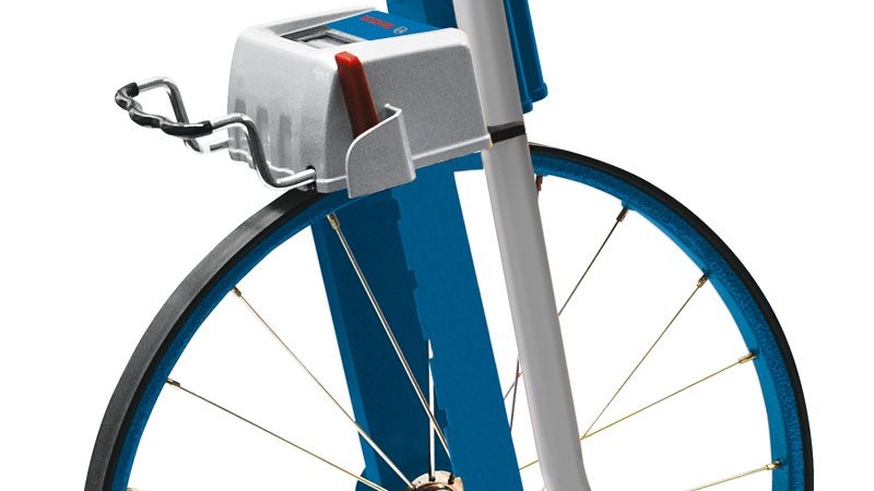 ล้อวัดระยะ Bosch GWM 40 โครงสร้างเหล็ก