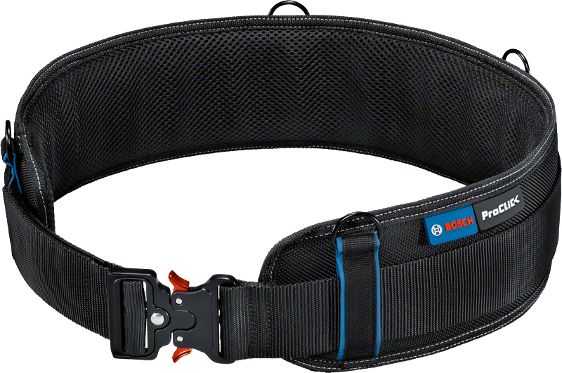Bosch Belt 93 เข็มขัดเครื่องมือแบบบุนวมพร้อมหัวเข็มขัดปลดเร็ว.